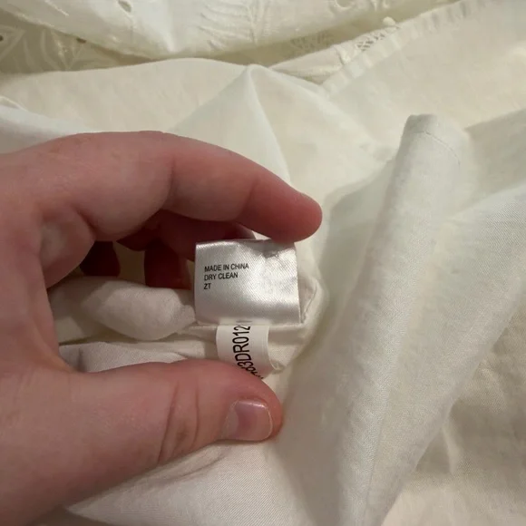 Antonio Melani White Eyelet Maxi Dress - Picture 6 of 8